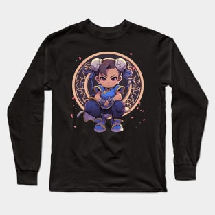 chun li Long Sleeve T-Shirt